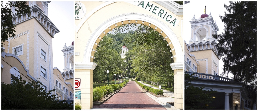 West Baden Springs Hotel Driveway