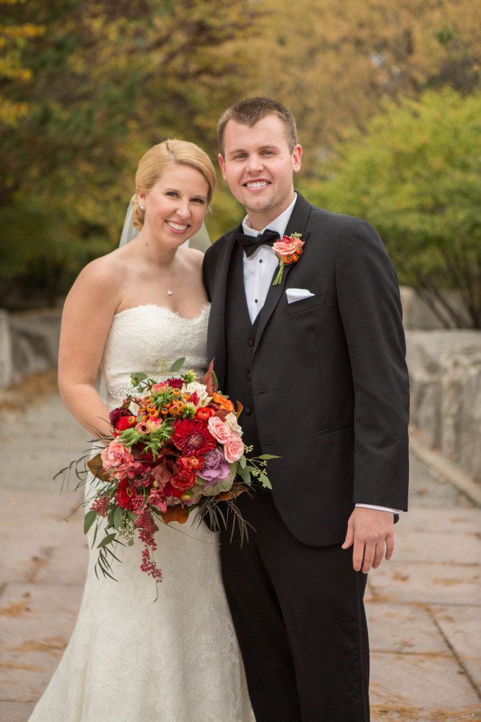 Bridal Couple Standing