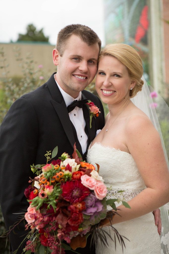 Fall Bridal Couple