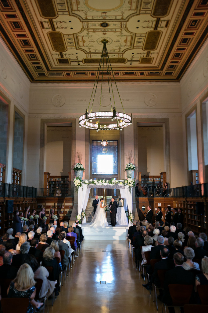 Library Wedding Ceremony