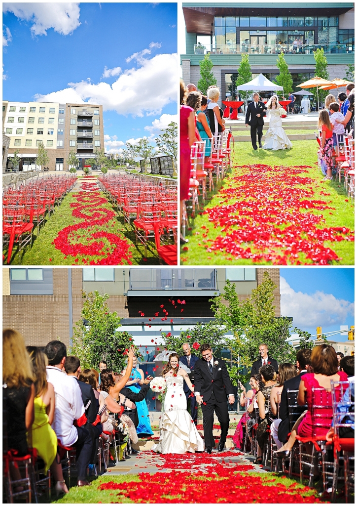 Fire and Ice Wedding Ceremony