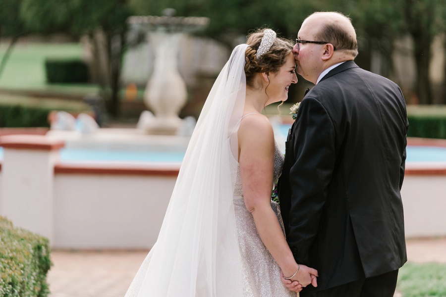 Bride and groom at the West Baden Springs hotel