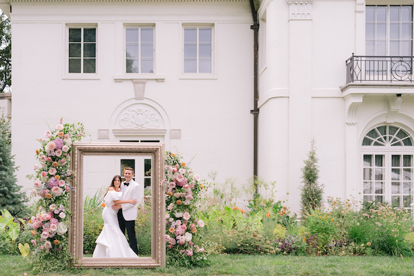 Picture perfect wedding day at Newfields