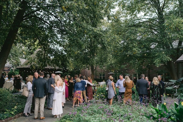 Welcome reception athe Koler Resort for a Wisconsin Destination wedding.