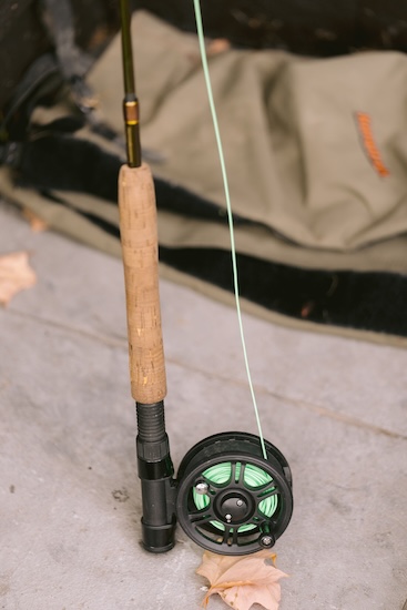 another option for wedding guests at this wisconsin destination wedding was fishing at the Kohler Resort