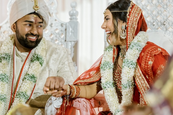 Indianapolis South Asian wedding ceremony.