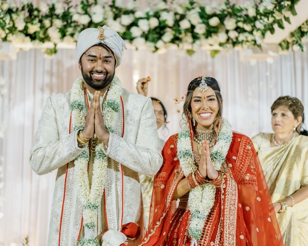 Indianapolis South Asian wedding ceremony.