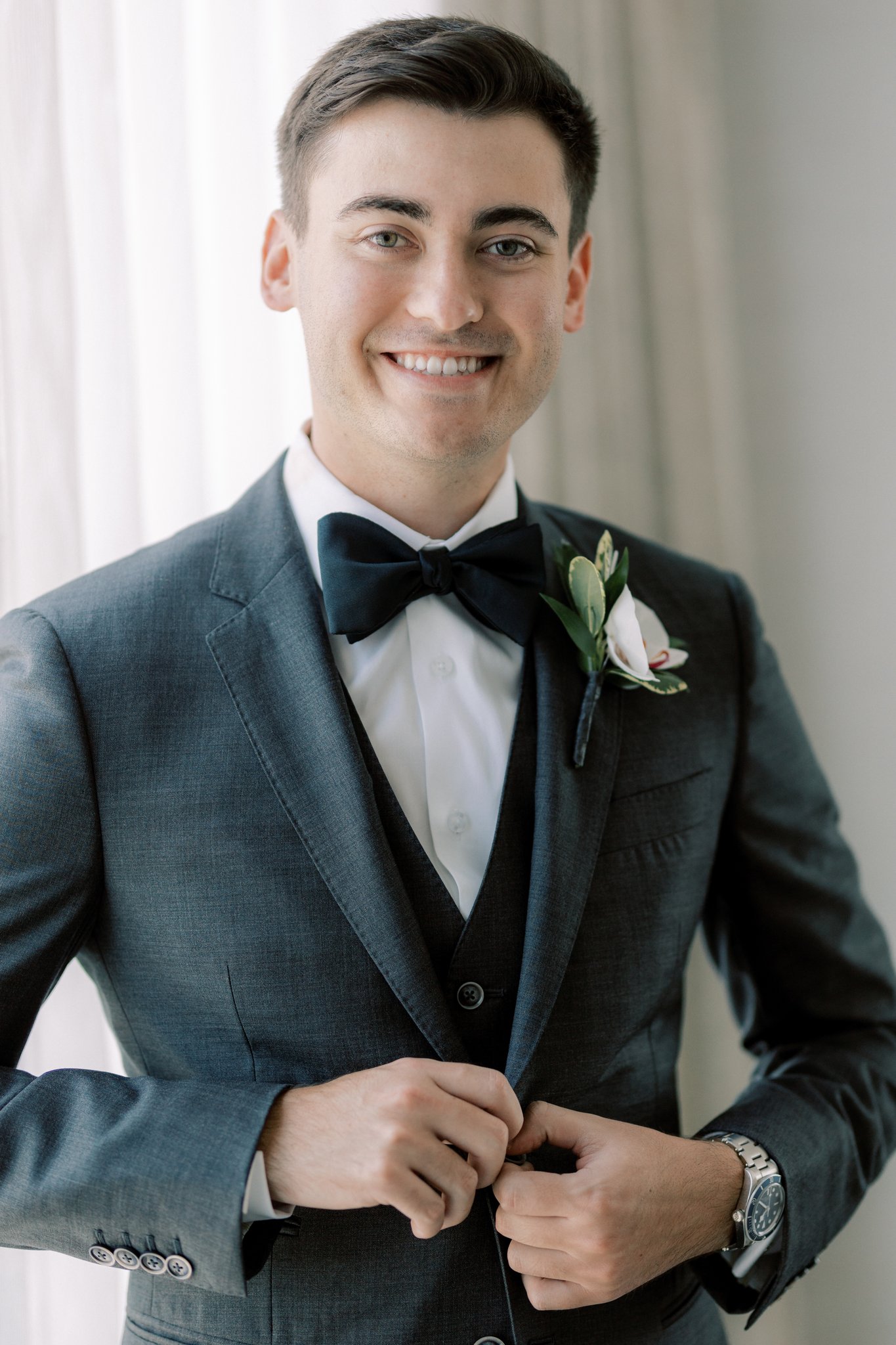 groom attire details