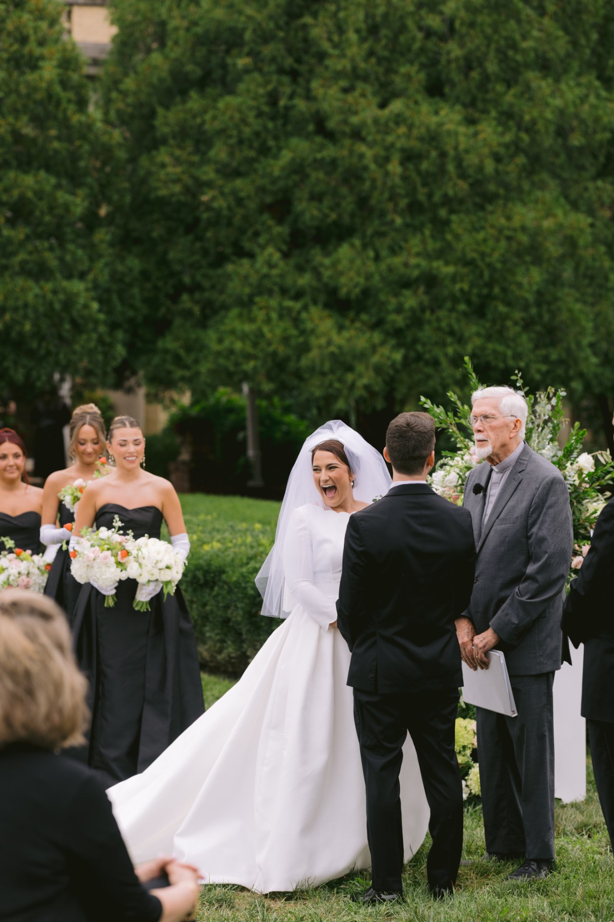 wedding ceremony at wedding West Baden Springs Resort