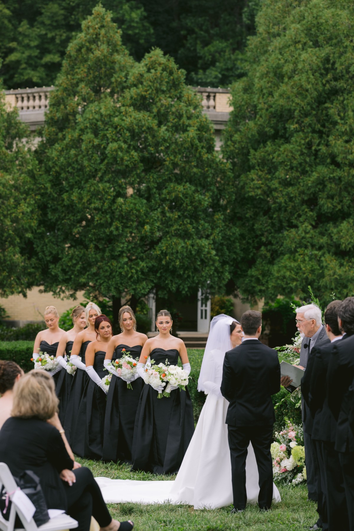 wedding ceremony at wedding West Baden Springs Resort