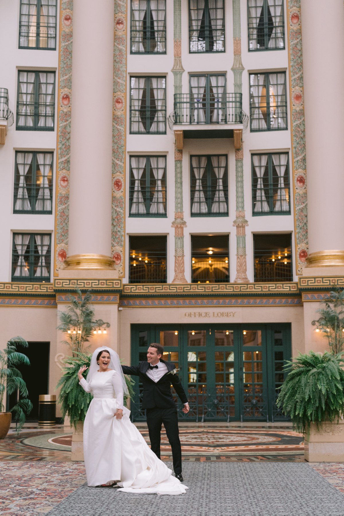 wedding portraits for wedding West Baden Springs Resort