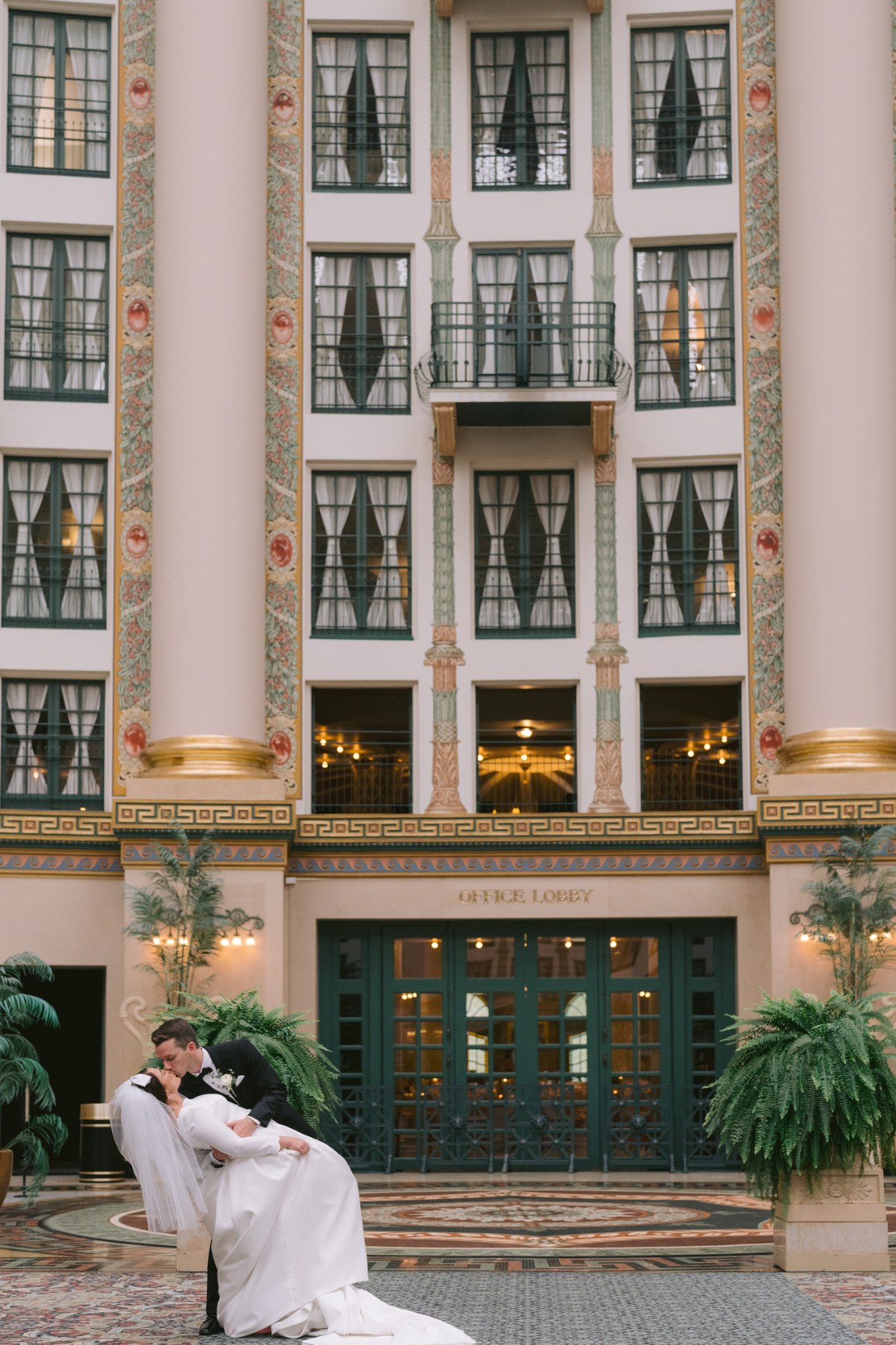 wedding portraits for wedding West Baden Springs Resort