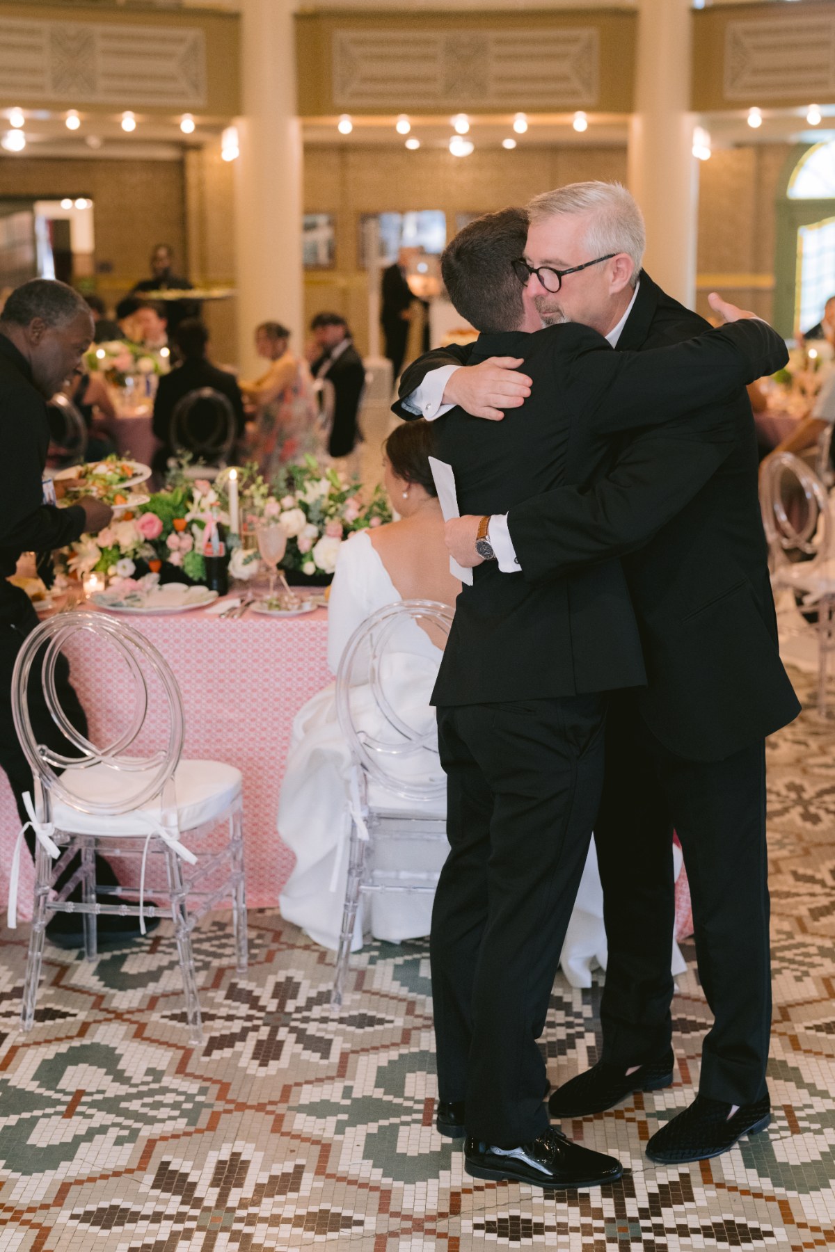 wedding reception at wedding West Baden Springs Resort